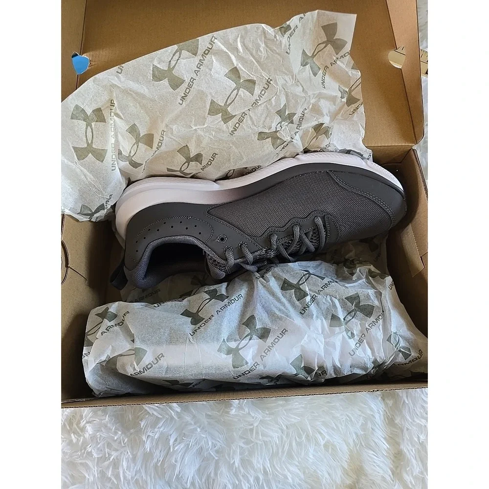 Under Armour Men's UA Charged Assert 10 Running Shoes Castlerock/Castlerock/Team